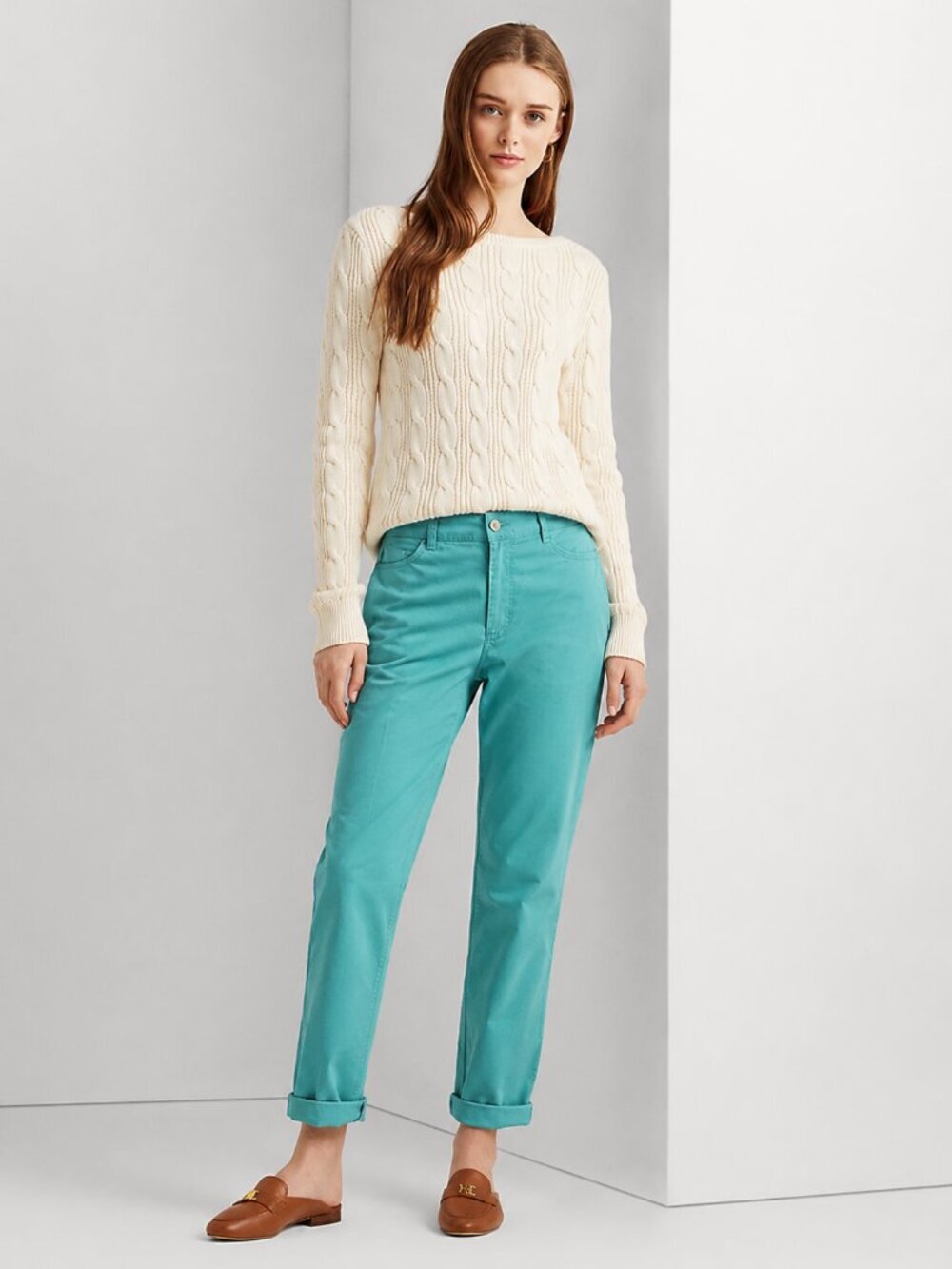Lauren Ralph Lauren Cotton Pants